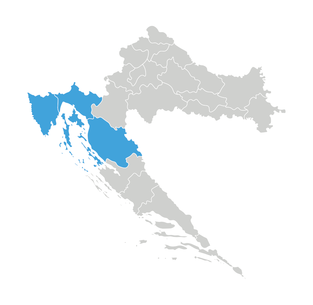 Istrien und Kvarner Region