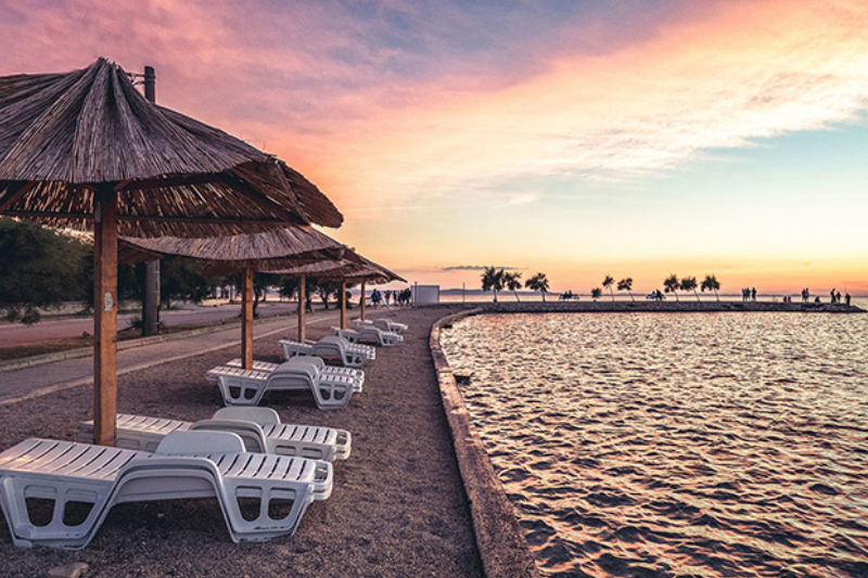 Zadar sun beach